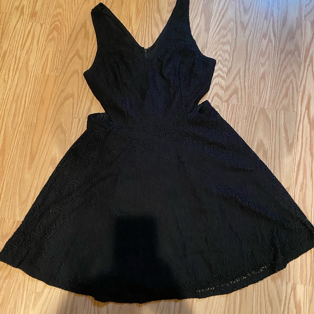 Black Lace Dress Size Small